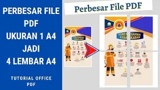 Cara Perbesar File PDF, Mencetak 1 Halaman Menjadi 4 Lembar