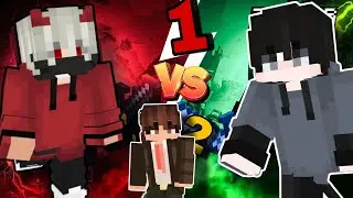 1 Vs 2 PvP CHALLENGE IN MINECRAFT  || MCBLAZE || @SenpaiSpider