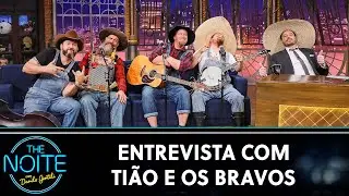 Entrevista com Tião e os Bravos, a banda oficial do "É Tudo Nosso" | The Noite (02/09/24)