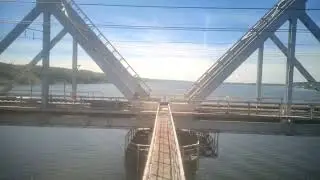 Волга из окна поезда