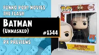Funko Pop Batman (Unmasked) - 1344 - The Flash - PX Previews // Just One Pop Showcase