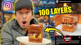 Eating Instagram VIRAL Food For 24 Hours...*Taste Test*