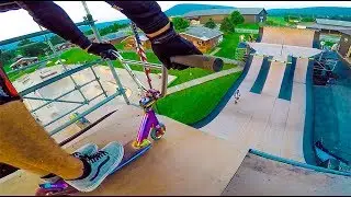 BMX Scooter VS. MEGA Ramp!