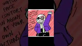 Undertale Sans Gets Taken Over Comic Dub