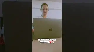 A day as a Graphic Designer. 