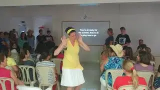 Teachers second to last day, Les Miserables Flash Mob