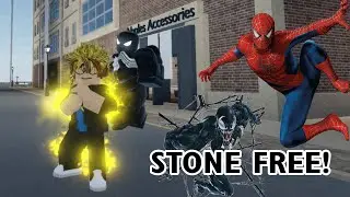 COMIC VENOM SPIDERMAN STONE FREE! (YBA STAND SHOWCASE)(READ DESCRIPTION)