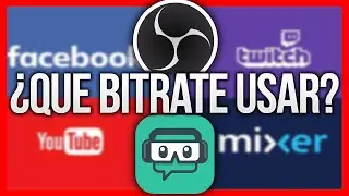 ¿Cuanto *BITRATE* poner en OBS para hacer DIRECTOS en Twitch, Youtube y Facebook Gaming? 🧐