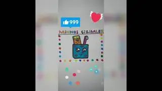 Sevimli Diş Macunu Ve Diş Fırçası Çizimi 😘😍