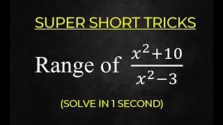 RANGE SHORT TRICKS I RANGE OF FUNCTION I SHORT TRICKS OF RANGE