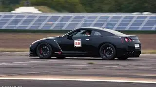 Materialmord Alpha 16 GTR vs. Joker 1200HP Supra ½ Mile Roll Race @ Race 1000