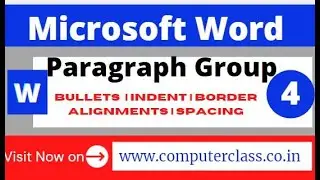 Paragraph group   ms word paragraph group paragraph group in ms word