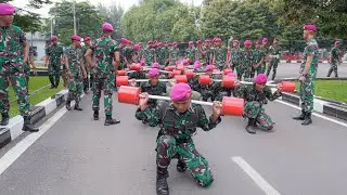TRADISI MASUK BATALYON MARINIR