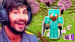 THE BEST START EVER in Minecraft Survival Series Ep.1