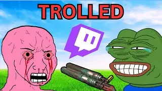 TROLLING A Hippie Streamer In RUST (HE QUIT)