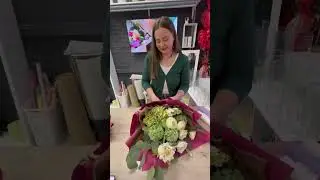Упаковка цветов на скорость
