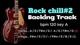 Rock chill#2 Backing Track bpm 120 key A