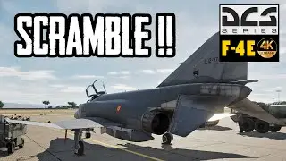 "¡A los Cielos! SCRAMBLE URGENTE con el F-4E Phantom para interceptar un bombardero supersónico