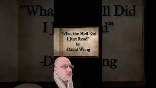 Booky Quotes: 1 WTHDIJR David Wong