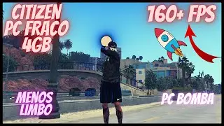 FIVEM Citizen Bomba PC FRACO 4GB FPS +BOOST -LIMBO (ATUALIZADO 2023)