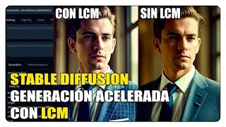STABLE DIFFUSION GENERACION ACELERADA CON LCM