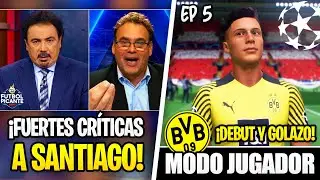 FUERTES CRÍTICAS A SANTIAGO ¡GOLAZO EN CHAMPIONS! | FIFA 22 Modo Jugador | Borussia Dortmund #5
