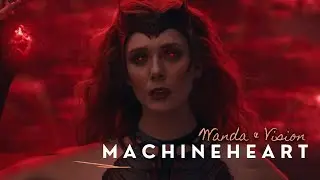 Wanda Maximoff and Vision - MACHINEHEART