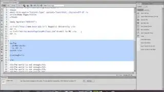 (Dreamweaver CS6) Hyperlinks