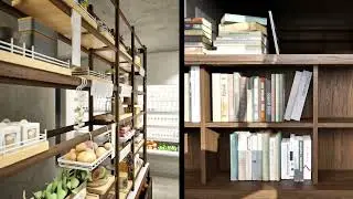 Modern cafe animation (Unreal engine 5)