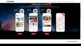 FlashMart - Multipurpose Supermarket OpenCart 3 Theme mobile layout responsive Website Builder