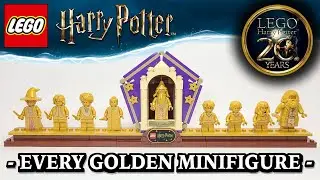 EVERY Golden LEGO Harry Potter 20 Year Anniversary Minifigure
