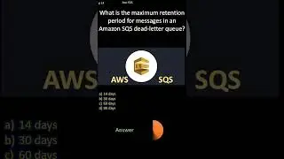 AWS SQS| Max retention period for messages in an Amazon SQS dead-letter queue?