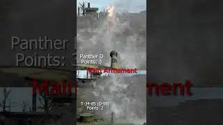 Panther D vs T34 85