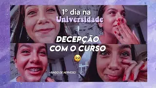 Primeiro dia na universidade | VLOG | - Nathália Jackeline