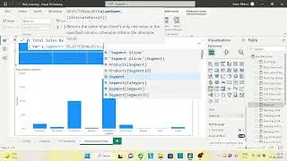 Creation of Disconnected Slicer and use with other Measures Using DAX