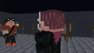 моя первая анимация в Mine Imator.