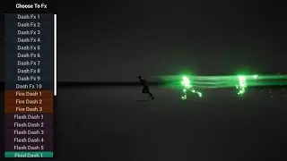 Dynamic DashFx - Unreal Engine