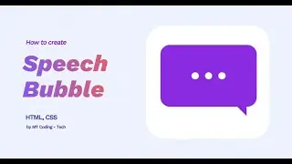 Creating Speech Bubble