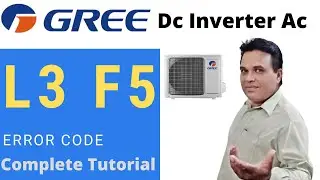 Gree Dc inverter Ac error code L3 | Gree Ac error Code F5 | Gree Ac Error code | Gree ac problem |