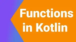 Single Expression functions in kotlin