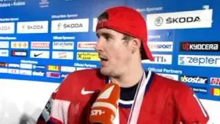 Roman Cervenka after Czechia gets bronze