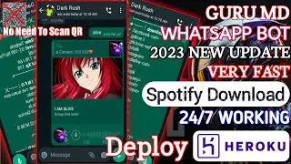 GURU MD Whatsapp BOT | How to create whatsapp bot | GURU BOT MD| Whatsapp BOT 2023