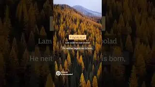 Surah Al Ikhlas | Beautiful Recitation ( The Sincerity) Qul Hu Allah Hu Ahad