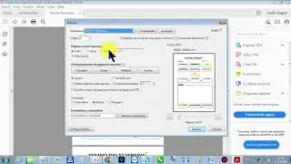 Imprimindo PDF na configuração 17x24cm com Adobe Acrobat Reader DC