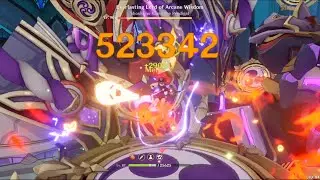 Hu Tao F2P Dragons bane,4pc Emblem Damage Showcase + Builds