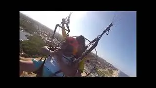 Praia do Futuro passeio de parapente Escola Fortaleza Voo Livre