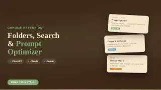 Best Chrome Extension for ChatGPT, Claude & Gemini — Folders, Search & Prompt Optimizer