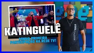 Katinguelê 40 anos de sucesso - Minha primeira participação na Rede TV! - Rogérinho Drummer