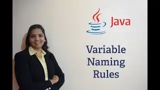 Java Tutorials 07 - Variable Naming Rules
