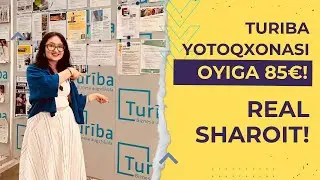 Turiba yotoqxonasi: 85€ atigi oyiga!